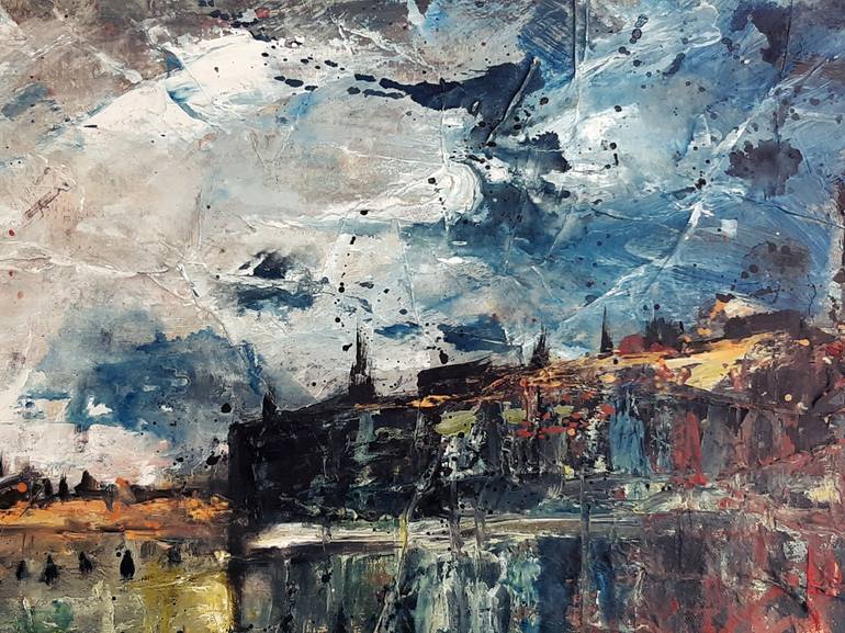 Original Cities Mixed Media by Jorge Castillo