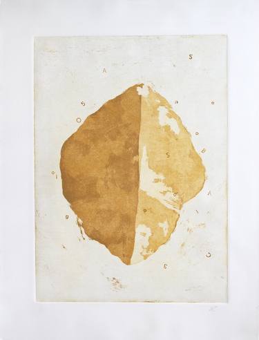 Print of Conceptual Abstract Printmaking by Paula Pons