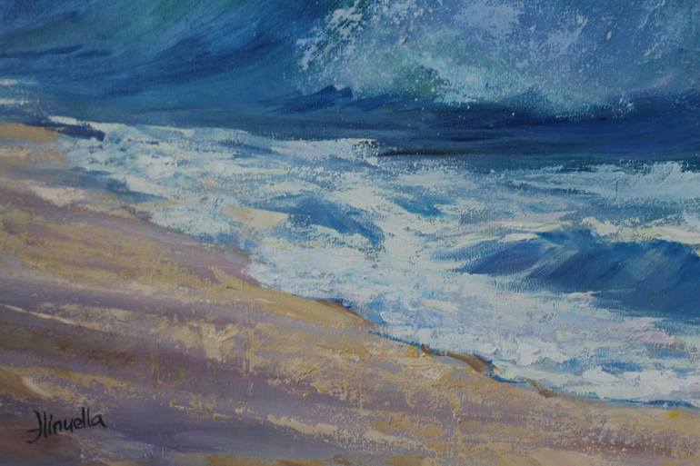 Original Other Seascape Painting by Elina Kondratyuk
