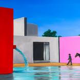 Luis Barragan Stable, No. 2 by Carmen Crawford