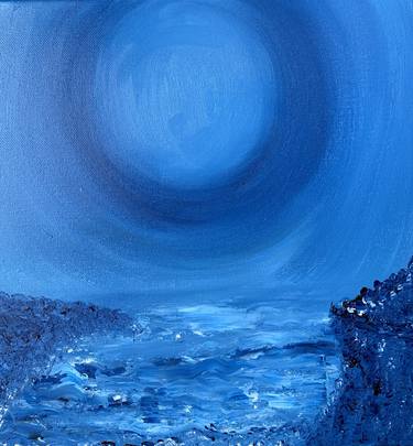 Print of Conceptual Seascape Paintings by Carolina Ramonde