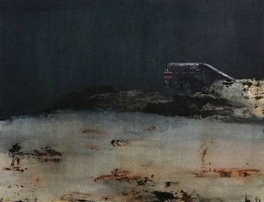 Original Abstract Expressionism Architecture Paintings by Sara Ghazi 
