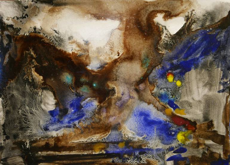 Original Abstract Painting by John Hacking