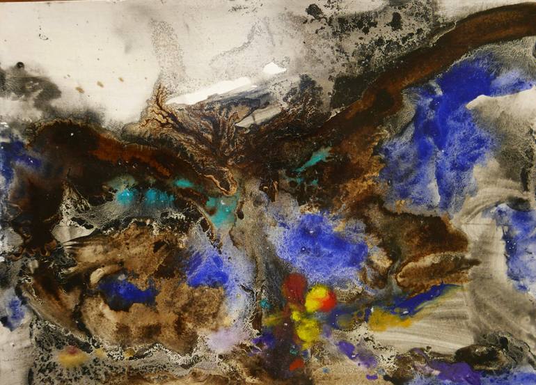 Original Abstract Painting by John Hacking