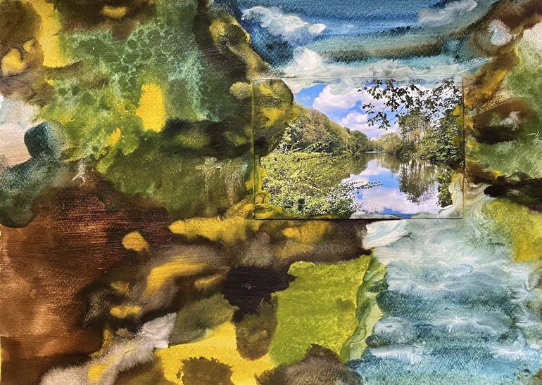 Print of Abstract Expressionism Landscape Paintings by John Hacking