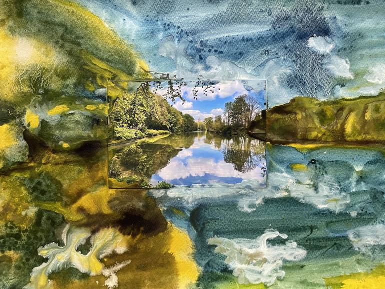 Print of Abstract Expressionism Landscape Paintings by John Hacking
