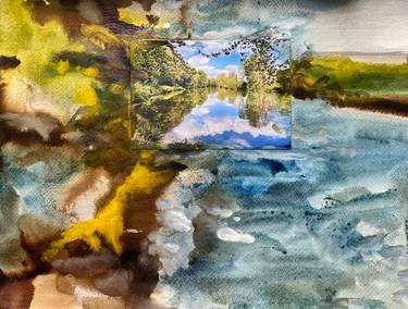 Original Abstract Expressionism Landscape Paintings by John Hacking