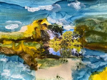 Original Abstract Expressionism Landscape Paintings by John Hacking