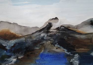 Original Abstract Landscape Paintings by John Hacking