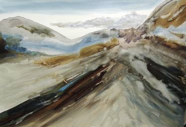 Original Abstract Landscape Paintings by John Hacking