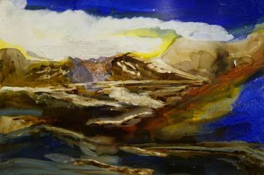 Original Abstract Expressionism Landscape Paintings by John Hacking