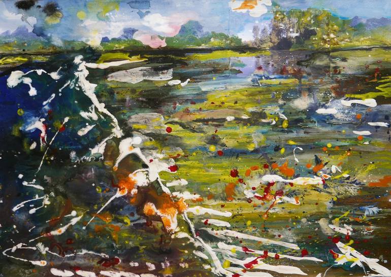 Original Landscape Painting by John Hacking