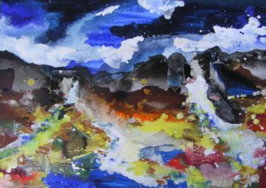 Original Abstract Expressionism Nature Paintings by John Hacking