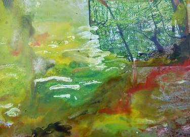 Original Abstract Expressionism Nature Paintings by John Hacking