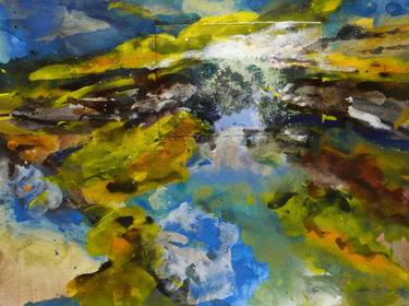 Print of Abstract Expressionism Landscape Paintings by John Hacking