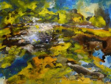 Original Abstract Expressionism Landscape Paintings by John Hacking