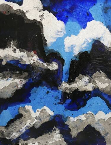 Original Abstract Expressionism Landscape Paintings by John Hacking