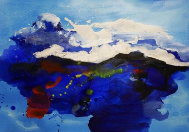 Original Abstract Expressionism Landscape Paintings by John Hacking