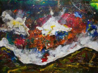 Original Abstract Expressionism Abstract Paintings by John Hacking