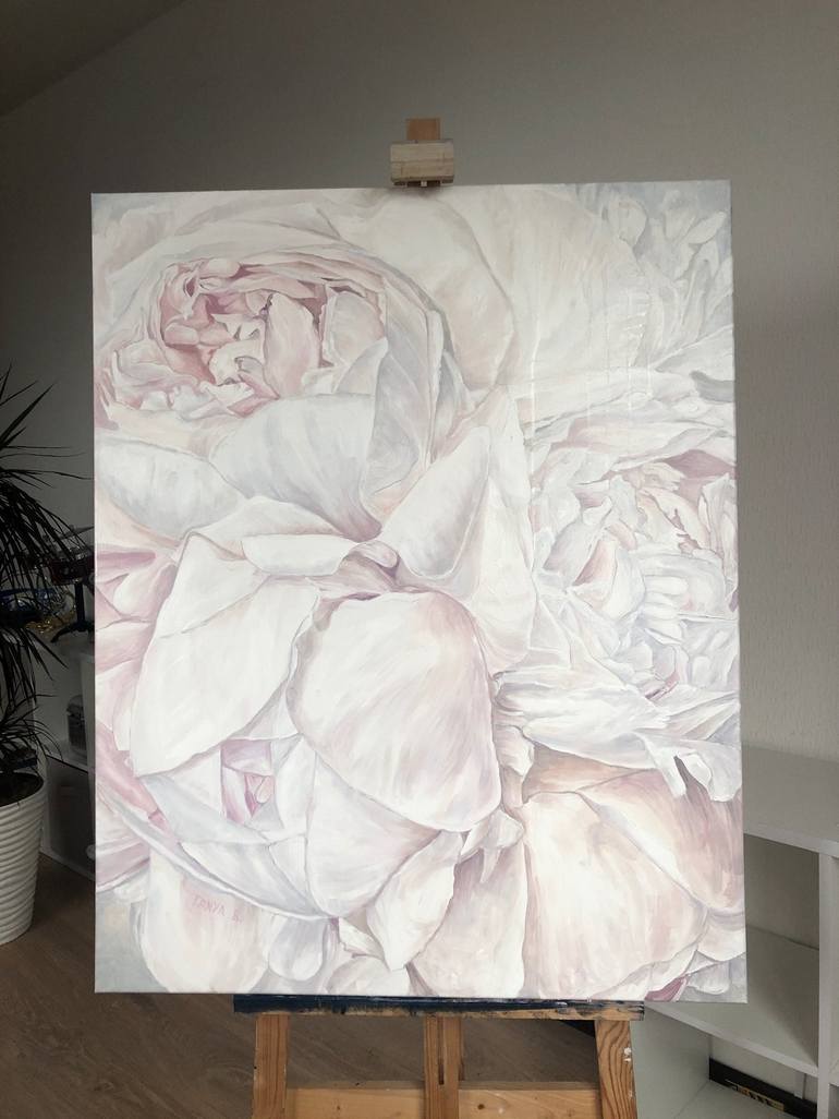 Original Realism Floral Painting by Tanya Berenskaya