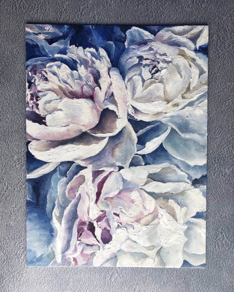 Original Realism Floral Painting by Tanya Berenskaya