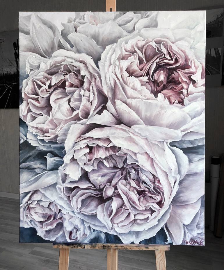 Original Realism Floral Painting by Tanya Berenskaya