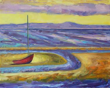 Original Expressionism Seascape Paintings by Laura Levine