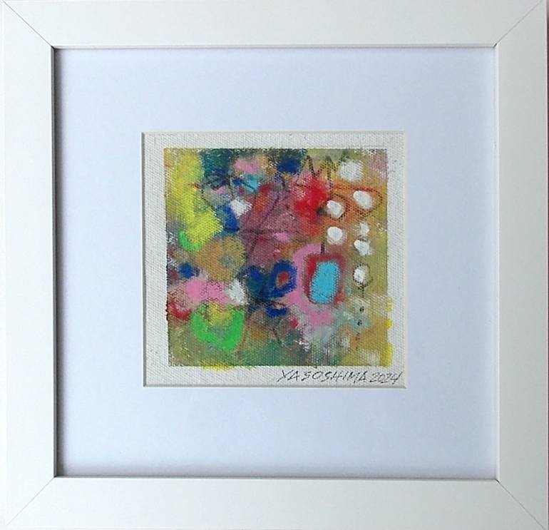 Original Abstract Paintings by Carlos Yasoshima