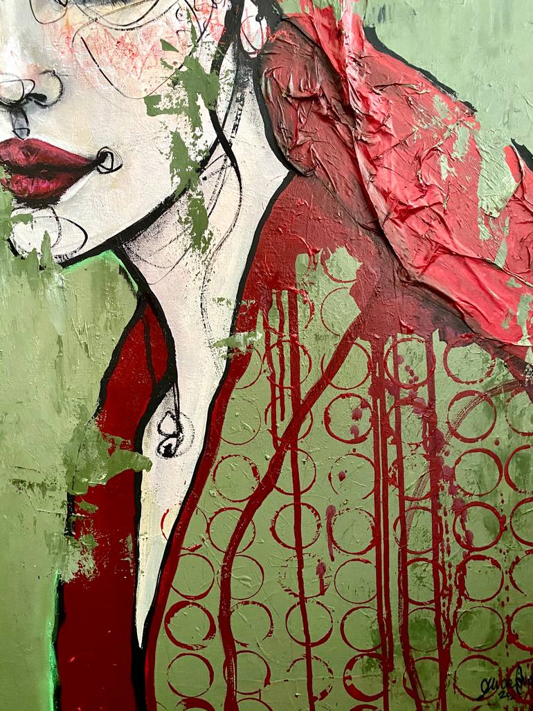 Original Figurative Women Painting by Alice Piva
