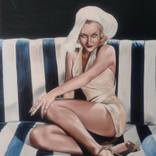 Carole Lombard - artdeco period by Eliška Zradičková