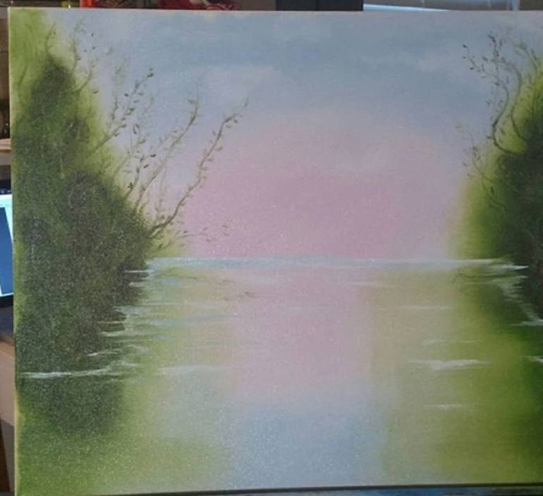 Original Impressionism Water Painting by Tessa Gann