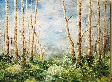 Original Landscape Paintings by Kimberly Saltiel