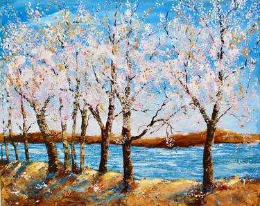 Original Landscape Paintings by Kimberly Saltiel