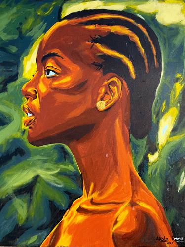 Original Conceptual Women Paintings by Emmanuel Akolo