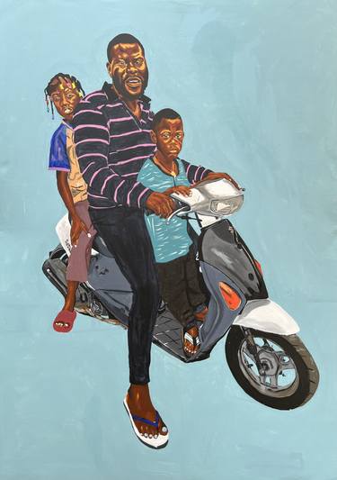 Original Family Paintings by Emmanuel Akolo