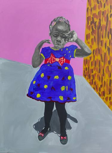 Original Conceptual Children Paintings by Emmanuel Akolo