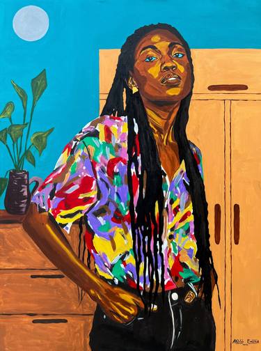 Original Women Paintings by Emmanuel Akolo