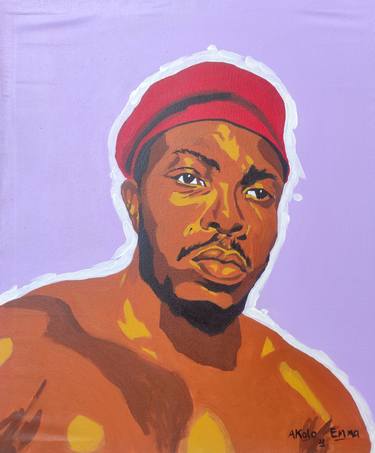 Original Portrait Paintings by Emmanuel Akolo