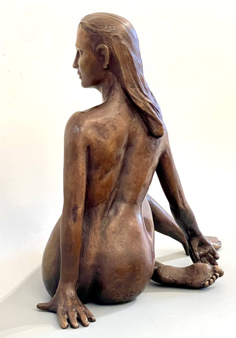 Original Nude Sculpture by Lisbeth Sabol