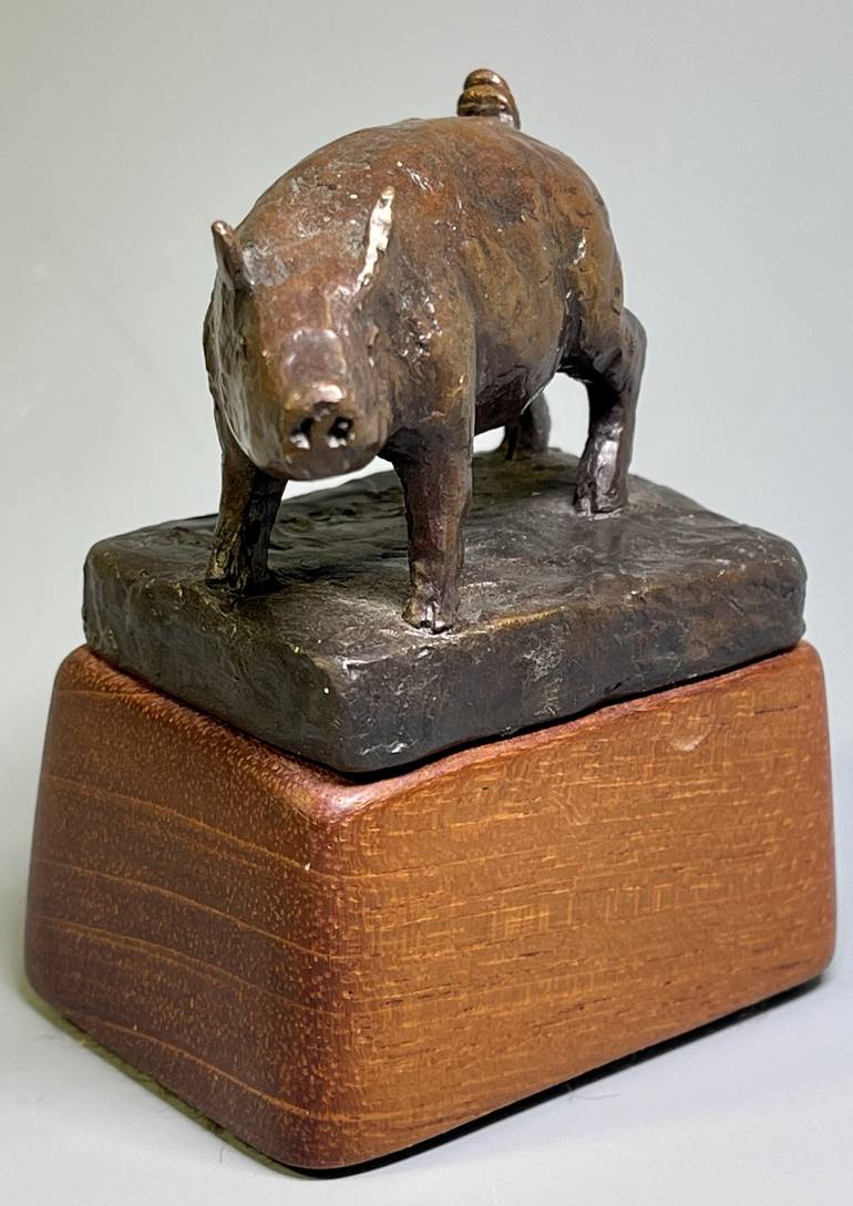 Original Animal Sculpture by Lisbeth Sabol