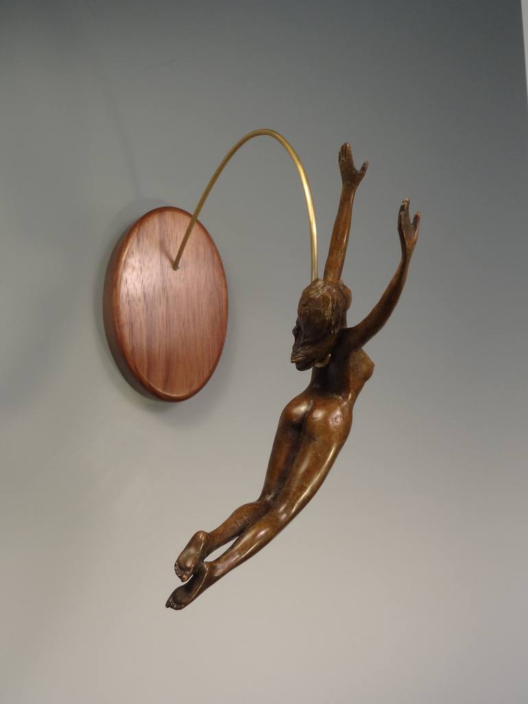 Original Realism Nude Sculpture by Lisbeth Sabol