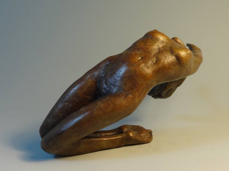Original Realism Nude Sculpture by Lisbeth Sabol