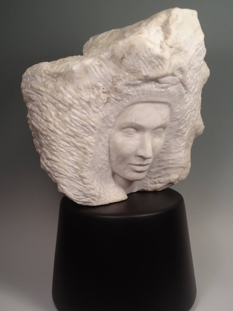 Original Realism People Sculpture by Lisbeth Sabol