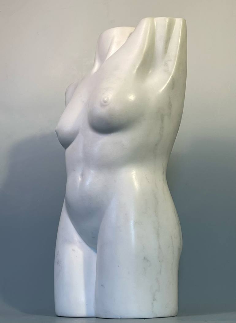 Original Classicism Nude Sculpture by Lisbeth Sabol