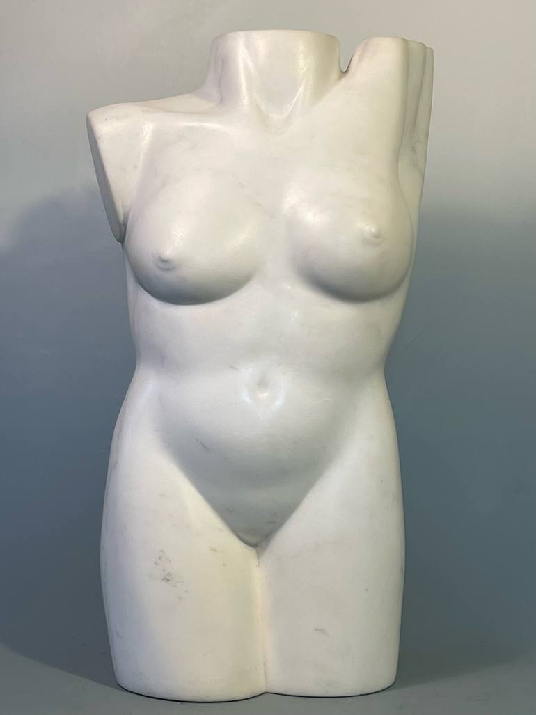 Original Classicism Nude Sculpture by Lisbeth Sabol