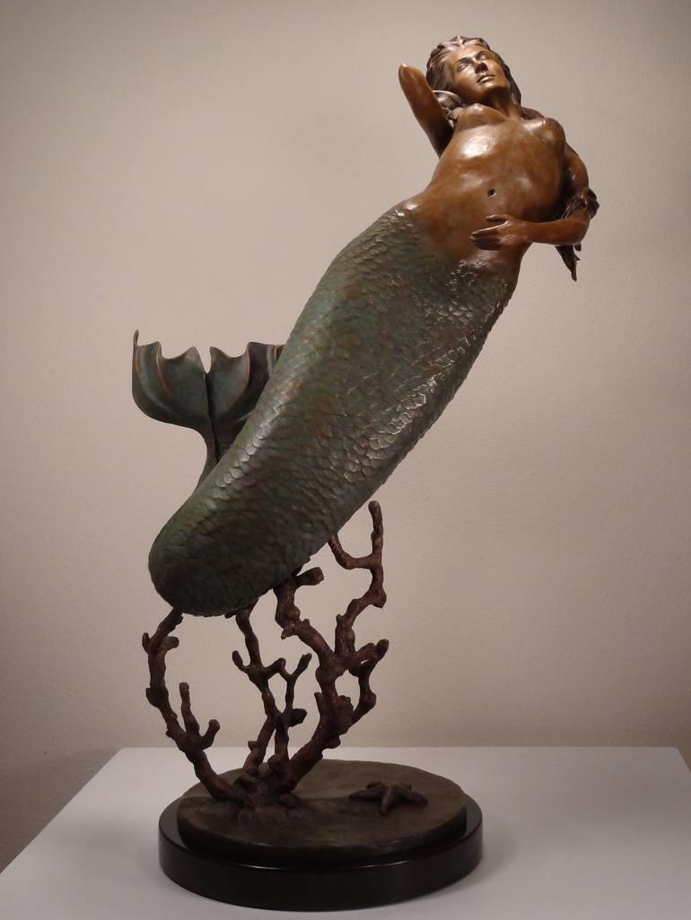 "THE MERMAID" bronze - Print