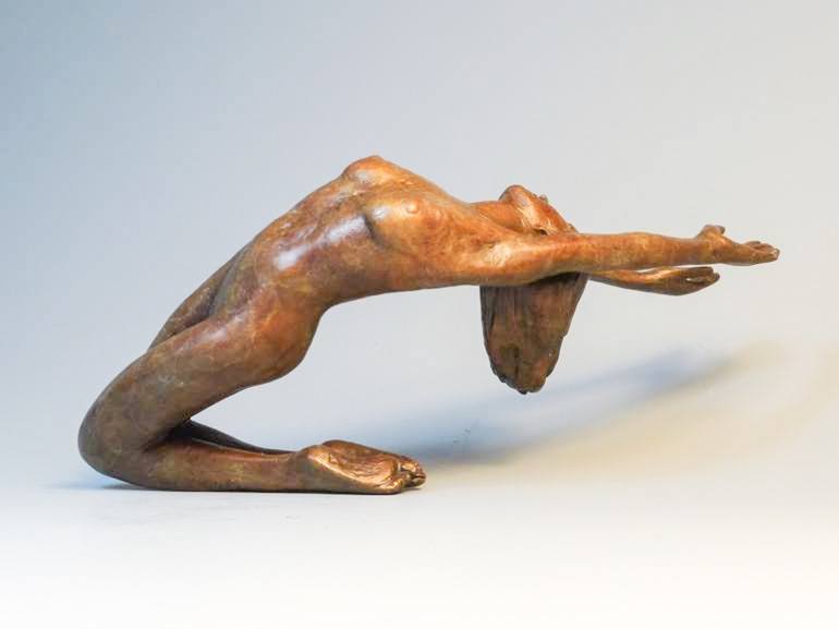 Original Nude Sculpture by Lisbeth Sabol