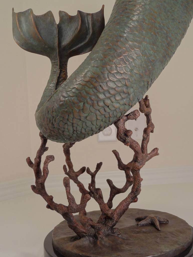 Original Figurative Nude Sculpture by Lisbeth Sabol