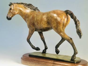 Print of Horse Sculpture by Lisbeth Sabol