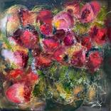 FLORAL ROMANTIC DREAM-wall decor, gift for her by Oksana Petrova